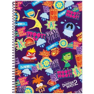 Imagem de Caderno Foroni universitário divertidamente 200x275mm 160fls