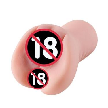 Imagem de Masturbador Masculino em Cyberskin SUPER realista - Vagina e Ânus - S 