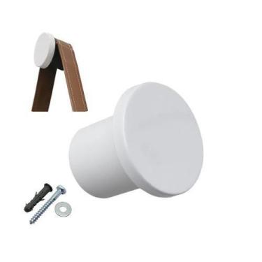 Imagem de Suporte Espelho Adnet Aluminio Branco - ORNATO