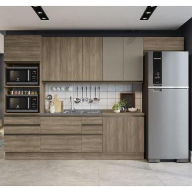 Imagem de Cozinha Completa Planejada 3,50mt 07 peças Linha Maxxi CJ14-113 Kappes
