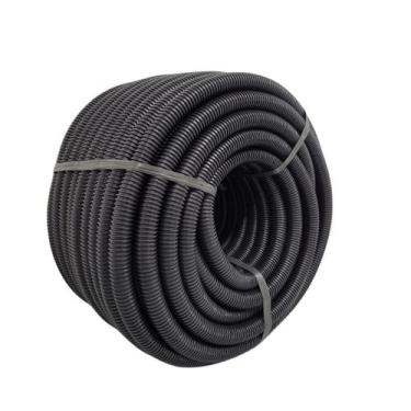 Imagem de Conduíte Corrugado Preto 3/4 X 50M - Pead Extra Leve - Tubos Bravo