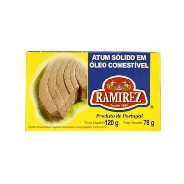 Imagem de Atum Sólido em Óleo Comestível Ramirez 120g