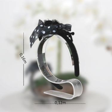 Imagem de Expositor de Tiara Individual - Transparente - LM Balcoes