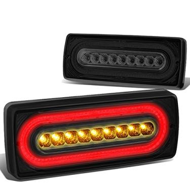 Imagem de DNA Motoring TL-LED-W46386-RD-SM Par de luzes traseiras [Para Mercedes W463 G-Class 14-17 GLA-Class