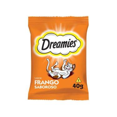 Imagem de Petisco para Gato Adulto Dreamies Frango 40g, 1 Peça