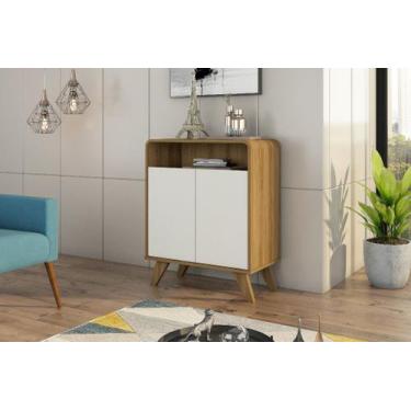 Imagem de Buffet Aparador 2 Portas Nature / Off White - ECOOS FABRIMOVEIS - FABR