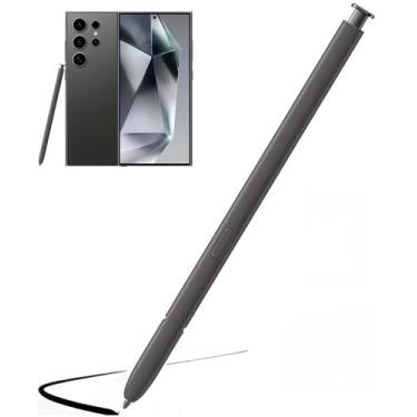 Imagem de Caneta Galaxy S24 Ultra S [sensor de pressão 4096] Substituição para Samsung Galaxy S24 Ultra 5G todas as versões [SEM Bluetooth] Caneta Stylus Touch (cinza escuro)