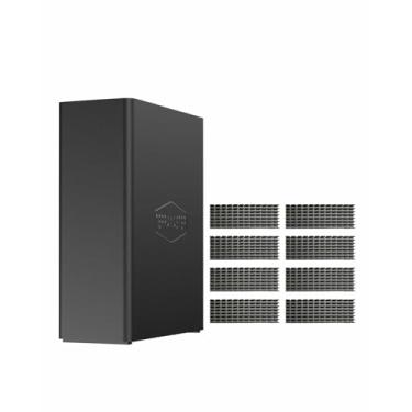 Imagem de TERRAMASTER F8 SSD Plus NAS – 8Bay All SSD NAS Storage Core i3 8 núcleos 8 threads, 16 GB DDR5 RAM, porta 10 GbE, armazenamento conectado à rede do tamanho da palma da mão, desempenho máximo para