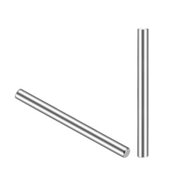Imagem de TOP-VIGOR 15 pinos de suporte de prateleira de pino de cavilha de 2 mm x 25 mm, pino de suporte cilíndrico de aço inoxidável 304 elementos de fixação tom prateado
