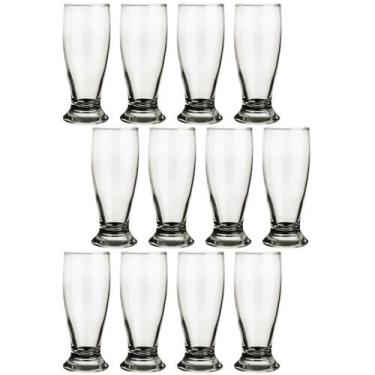 Imagem de Conjunto 12 Copos Vidro 200ml Munich Chopp Transparente Nadir - NADIR 