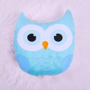 Imagem de Almofada Decorativa Animais Safari - Miguel Baby, Coruja Azul