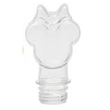 Imagem de Tubete Minie M Com Laco E Tampa Transparente Com 10unid - Polibras