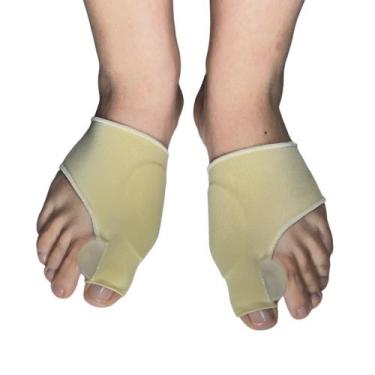 Imagem de Par De Meias Para Joanete Protetor Corretivo Separador Dedos Dedão - Z