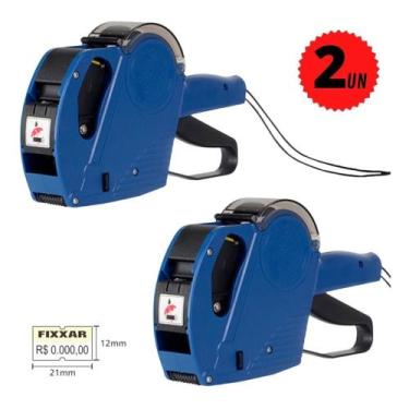 Imagem de Kit 2 Etiquetadora Precificadora Original Fixxar Mx5500 8dig - Outro 