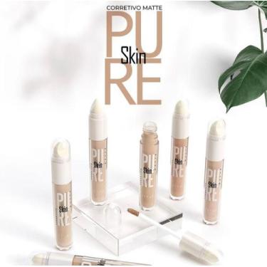 Imagem de Corretivo Liquido Matte Vivai - Pure Skin Médio Claro, Médio 10