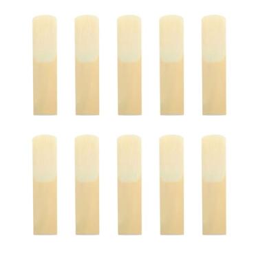 Imagem de Palhetas de Saxofone Alto de 10 Peças, Substituição de Palhetas de Sax de Alta Precisão 2.5 para Instrumento de Saxofone Alto