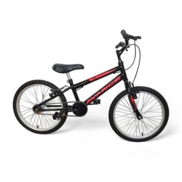 Imagem de Bicicleta Infantil Aro 20 Avance SX Freios V-brake, Preto, Vermelho