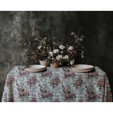 Imagem de Toalha de Mesa Firenze Margarida - FASTLAR, 140x140cm