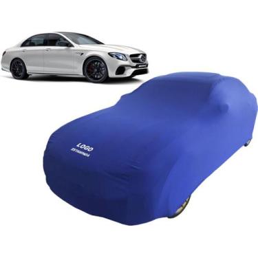 Imagem de Capa Para Carro De Tecido Lycra Mercedes E53 Amg Anti-risco - Mz, Azul