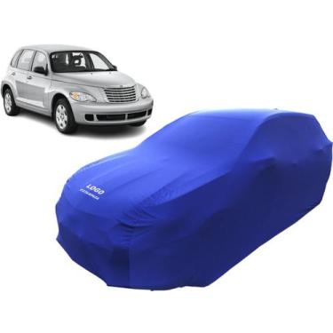 Imagem de Capa Automotiva Chrysler Pt Cruiser Tecido Helanca - Mz, Azul