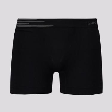 Imagem de Cueca Boxer Lupo Light Fit Preta, M