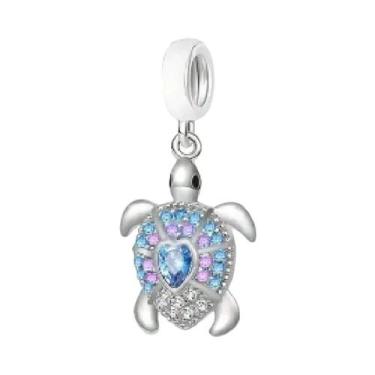 Imagem de Amuletos de Trevo Verde para Pulseira de Prata Esterlina 925 - Acessór