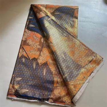 Imagem de Tecido cera dourada africana algodão material rapper Batik Ankara original de alta qualidade novo material pagne manutenção para costura (como imagem-11)