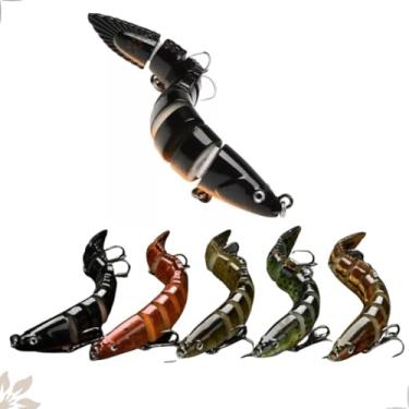 Imagem de LEGNA Isca Artificial Articulada Tucunaré Dourado Pirarara, 1 Unidade