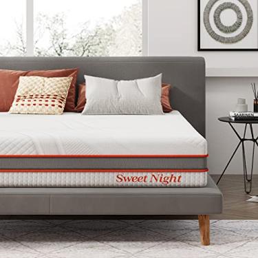 Imagem de Sweetnight Colchão Queen de 30,5 cm, colchão de espuma viscoelástica refrescante para todos os que dormem