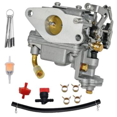 Imagem de FINDCARB Carburador adequado para motor de popa Mercury Mercruiser Quicksilver 8HP 9,9HP 4 tempos 3303-895110T01 3303-895110T11