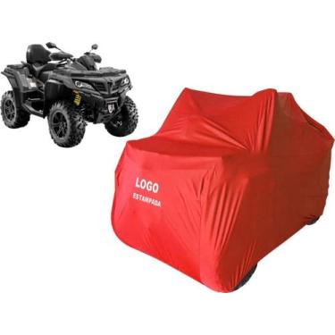 Imagem de Capa Quadriciclo Cfmoto Cforce 1000 Maior Durabilidade - Mz, Vermelha