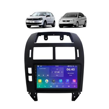 Imagem de Kit Multimidia Polo 2002 / 2014 Carplay AndroidAuto 9 Pol - Roadstar 908BR