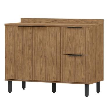 Imagem de Balcao Pia Com Tampo MDF 120 cm Tosc BT3 TP1 Freijo Freijo MXM