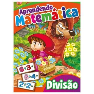 Imagem de Cartilha Aprendendo matemática Divisão Chapeuzinho Vermelho - Bicho Es