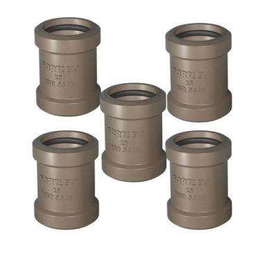Imagem de Kit 5 Luvas de Correr para Tubo Soldável Fortlev 40mm