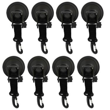 Imagem de Kit 8 Ventosa C/Gancho P/Fixar Tendas Barracas Camping Atividades ao Ar Livre