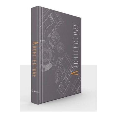 Imagem de Caixa Livro Decorativa Architecture 26x20x7cm - Atual Conceito, Colori