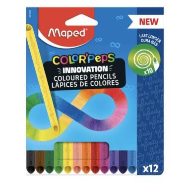 Imagem de Lápis de cor Infinito colorpeps 12 cores - Maped