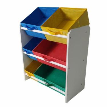 Imagem de Organizador De Brinquedo E Objetos Prático Moderno - Conexão