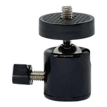 Imagem de Mini Cabeça Ballhead 360 Articulado 1/4 3/8 P/ Tripé Camera - SDT