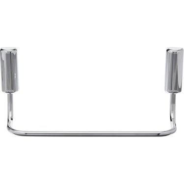 Imagem de Suporte Porta-toalhas Trip de Parede Rosto Idea Lavatório Banheiro Cromado Docol