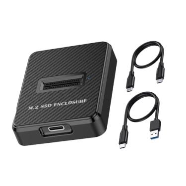 Imagem de Transferência de dados de alta velocidade NVMe e SATA M.2 SSD M Key B+M Key Reader Writer Adapter Dock Station