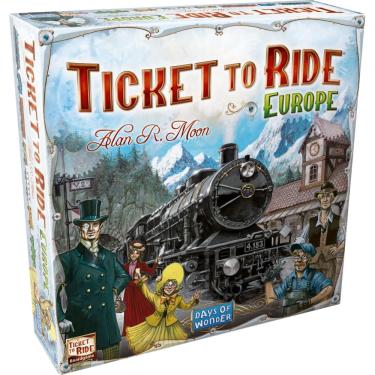 Imagem de Ingresso de jogo de tabuleiro para viajar na Europa Days of Wonder