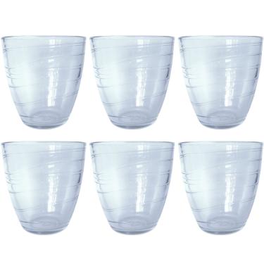 Imagem de Jogo 6 Copos Vidro 250ml Para Wisky Sucos Água - Pasabahce saldão.