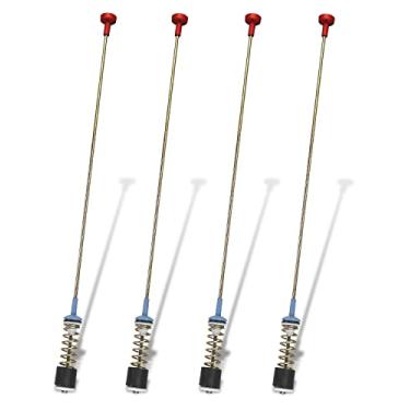 Imagem de Kit de haste de suspensão de arruela atualizada para substituição DC97-18610F Apto para máquina de lavar roupa Samsung WA50M7450AW/A4-01 WA52M8650AWA4-00 WA50M7450AP/A4-02 WA52J8700AP/A2-11 e mais, 4