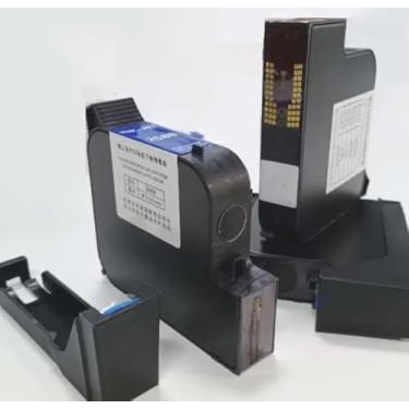 Imagem de CIJPARTS Impressora a jato de tinta portátil compatível com cartucho de tinta H2588 de qualidade original, tinta de secagem rápida, adequada para vários materiais