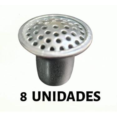 Imagem de Queimador (caulim) Fogão De Caminhoneiro/camping -kit 8 Peça - BERTO P