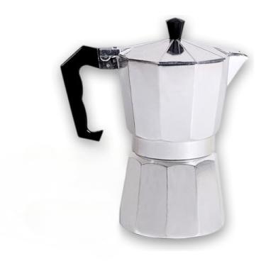 Imagem de Cafeteira Premium 6 chávenas (alumínio) para fazer café e chá Sala de estar