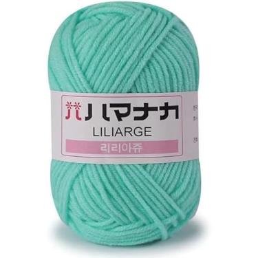 Imagem de 25g Soft Milk Cotton Knitting Yarn Anti-pilling Knitting 4ply Cotton Yarn Para Crochê Cachecol Camisola Chapéu Boneca Artesanato, 24