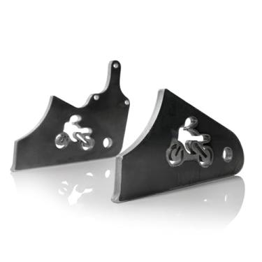 Imagem de JMCHstore Kit de aba de aço com extensão de freio hidráulico elástico para Coleman CC100X Baja DB30 Doodle Bug Mini Bike (CC100X/DB30 D, 15.2 cm)